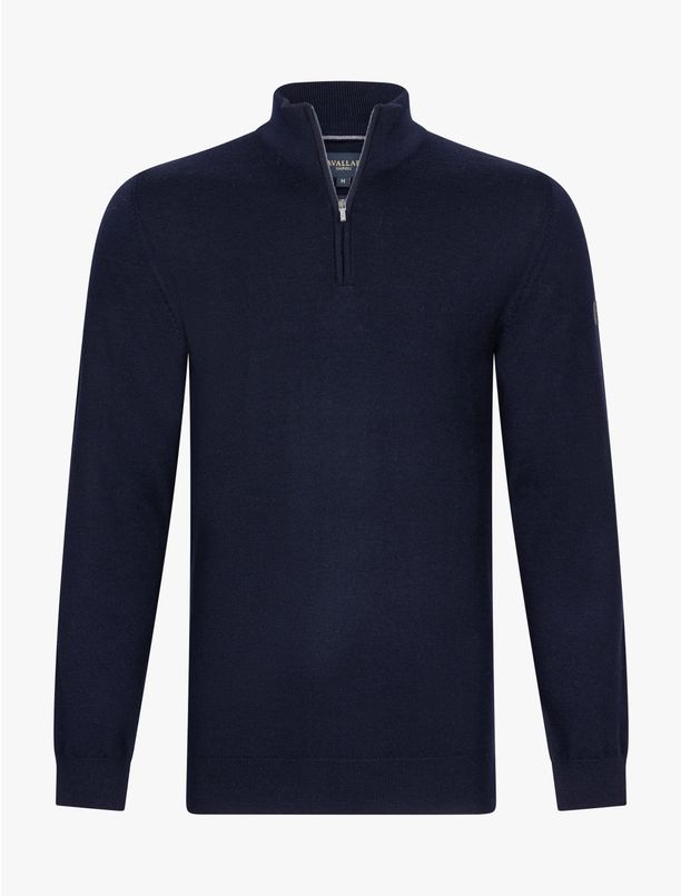 Merino Half Zip Trui