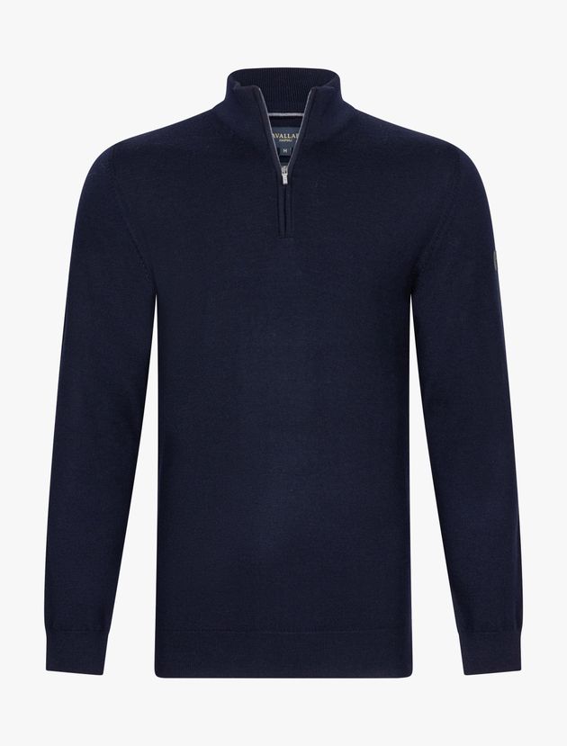 Merino Half Zip Trui