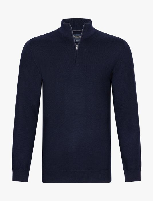 Merino Half Zip Trui