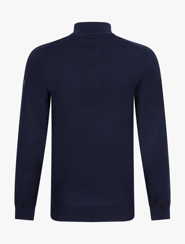 Merino Half Zip Trui