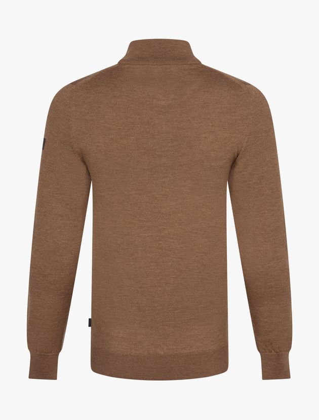 Merino Half Zip Trui