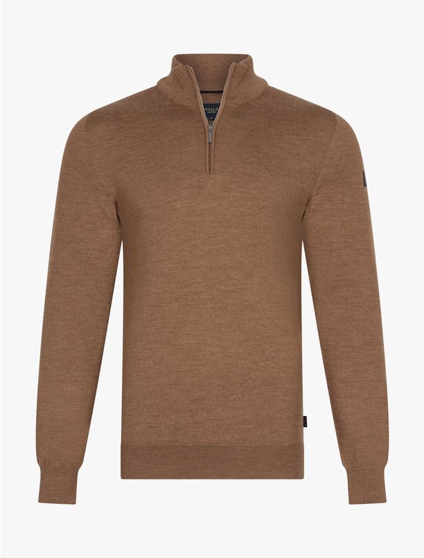 Merino Half Zip Trui