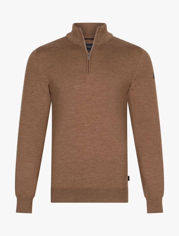 Merino Half Zip Trui