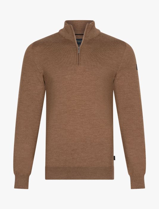 Merino Half Zip Trui