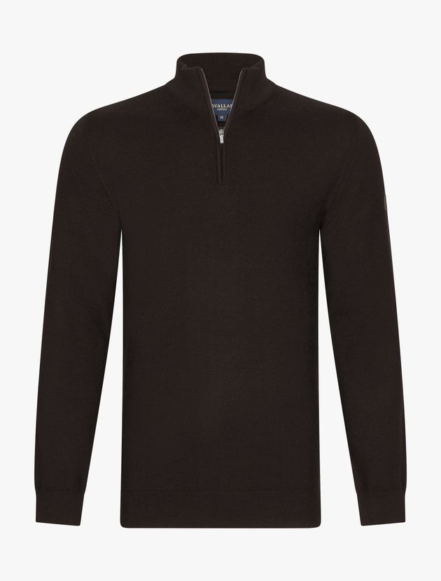 Merino Half Zip Trui