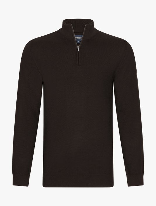 Merino Half Zip Trui