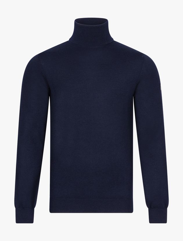 Merino Roll Neck Pullover