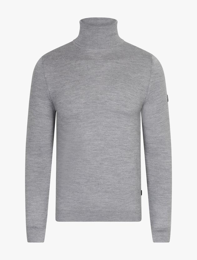 Merino Roll Neck Pullover