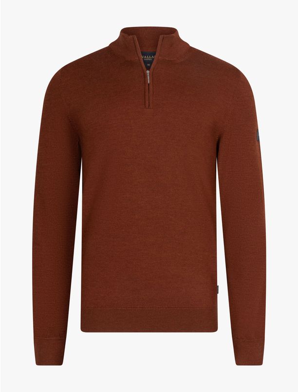 Merino Half Zip Trui