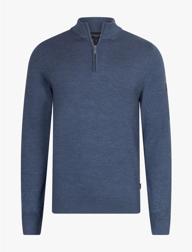 Merino Half Zip Trui