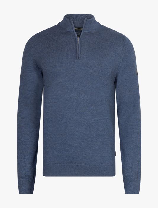 Merino Half Zip Trui