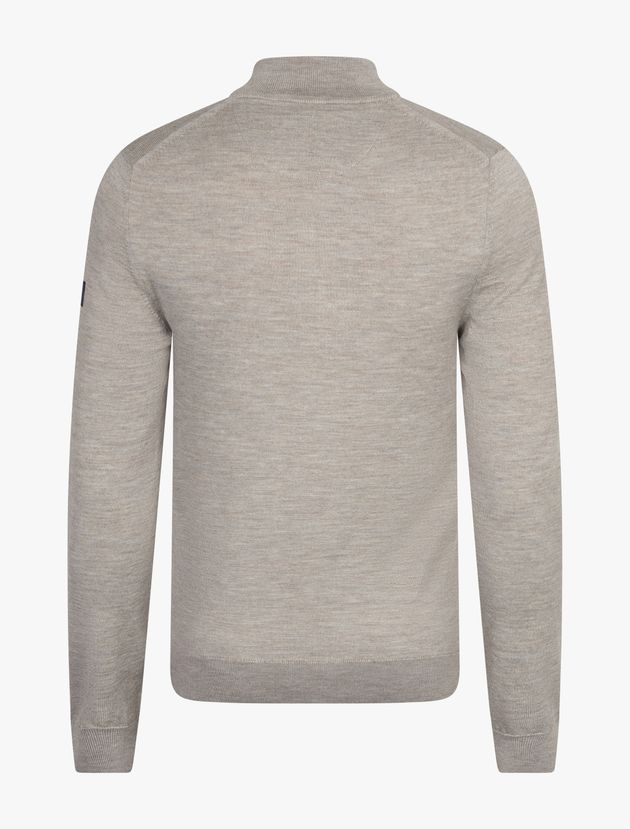 Merino Half Zip Trui