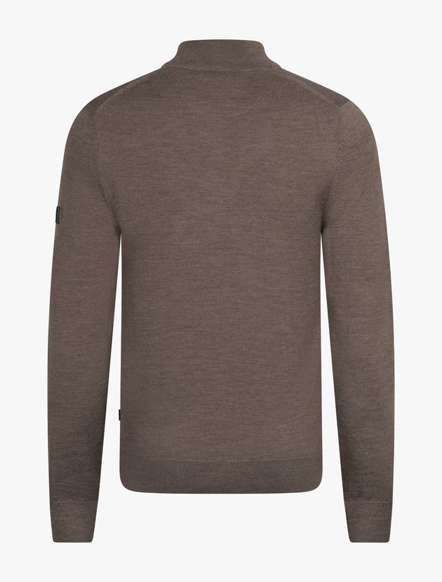 Merino Half Zip Trui