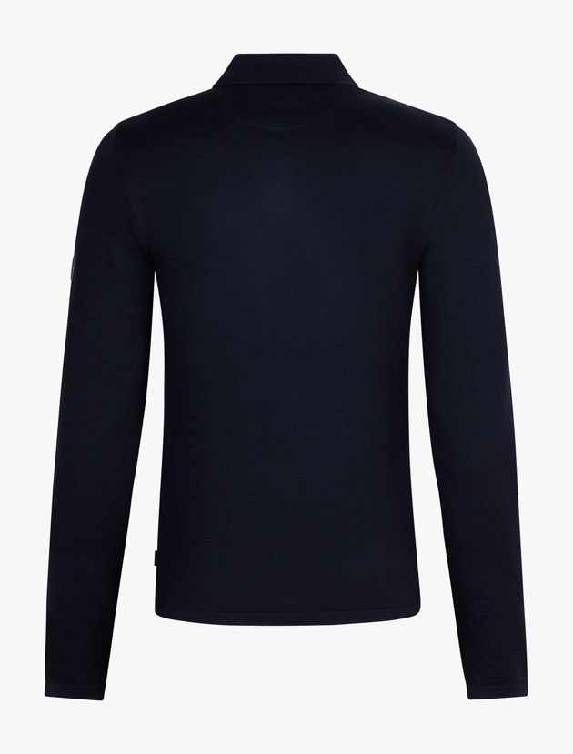 Merino Zip Poloshirt