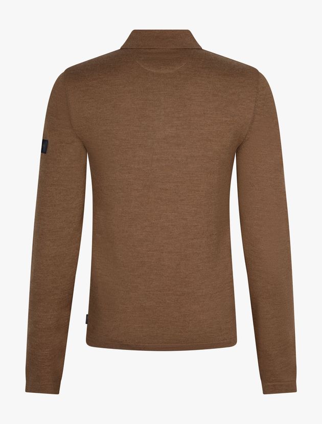 Merino Zip Polo