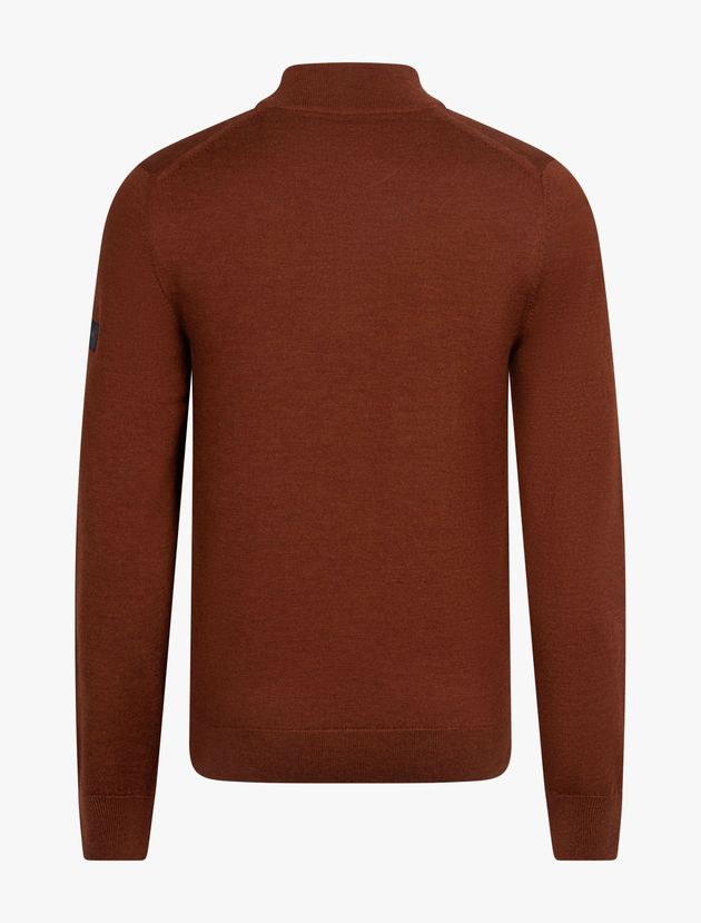 Merino Half Zip Trui