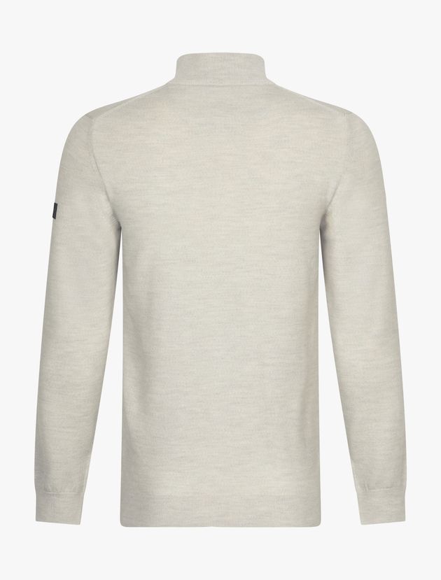 Merino Half Zip Trui