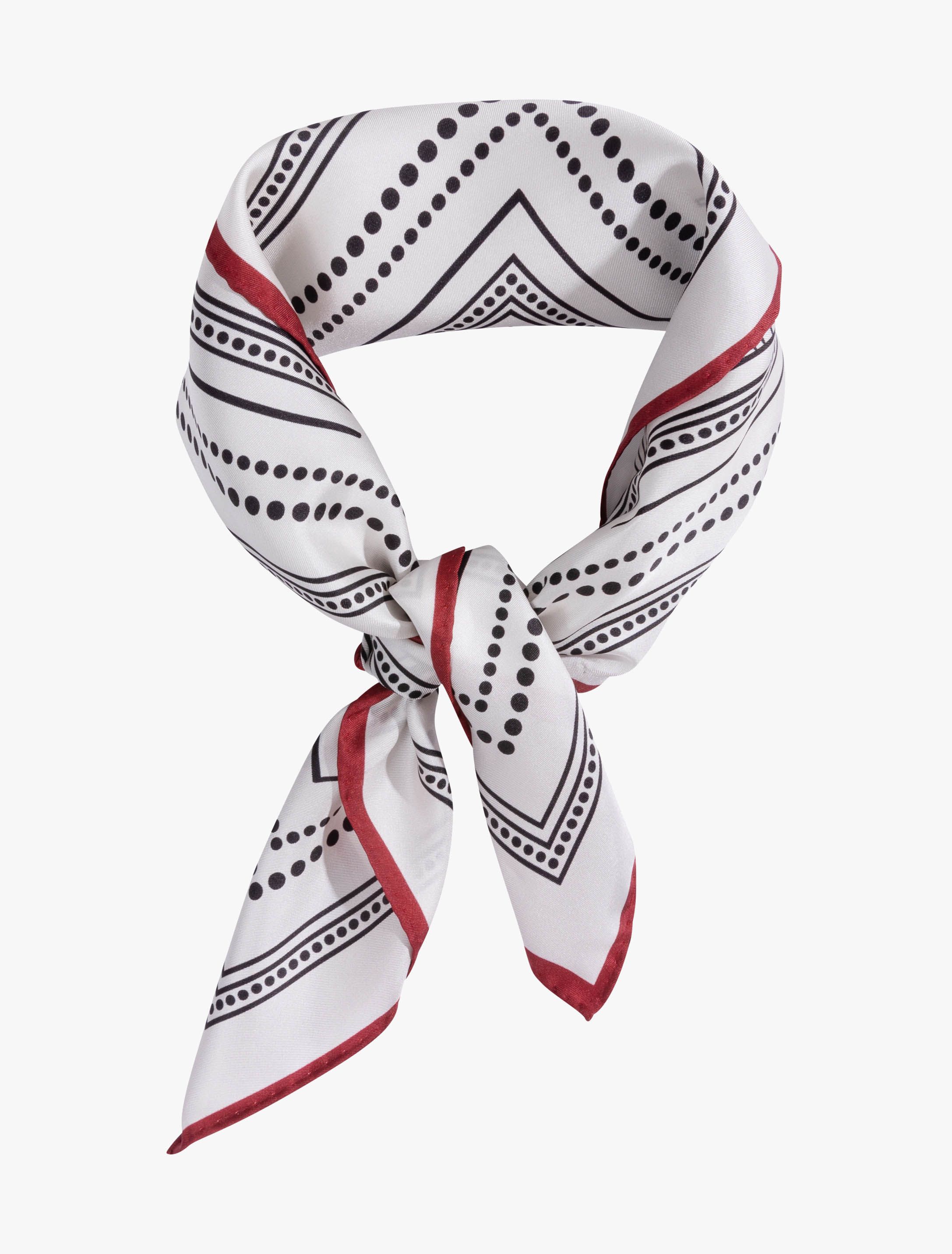 Off white / Red
