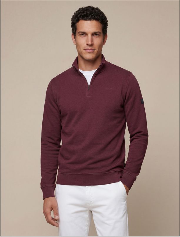 Diagono Half Zip Sweater