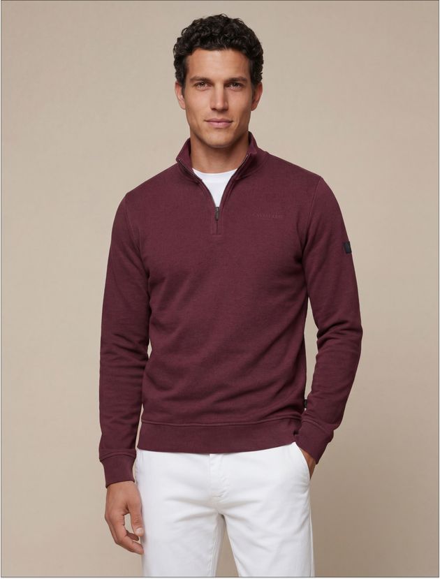 Diagono Half Zip Sweater