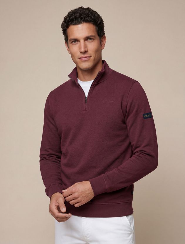 Diagono Half Zip Sweater