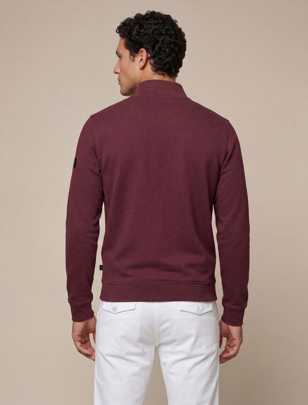 Diagono Half Zip Sweater