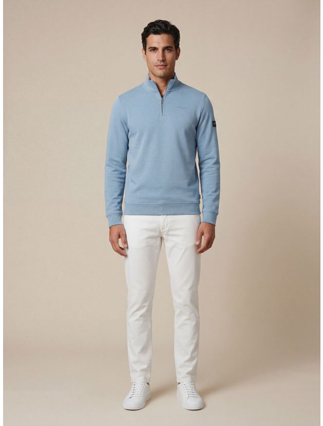 Diagono Half Zip Sweater