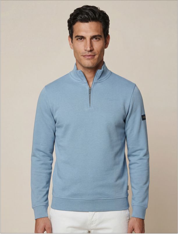 Diagono Half Zip Sweater