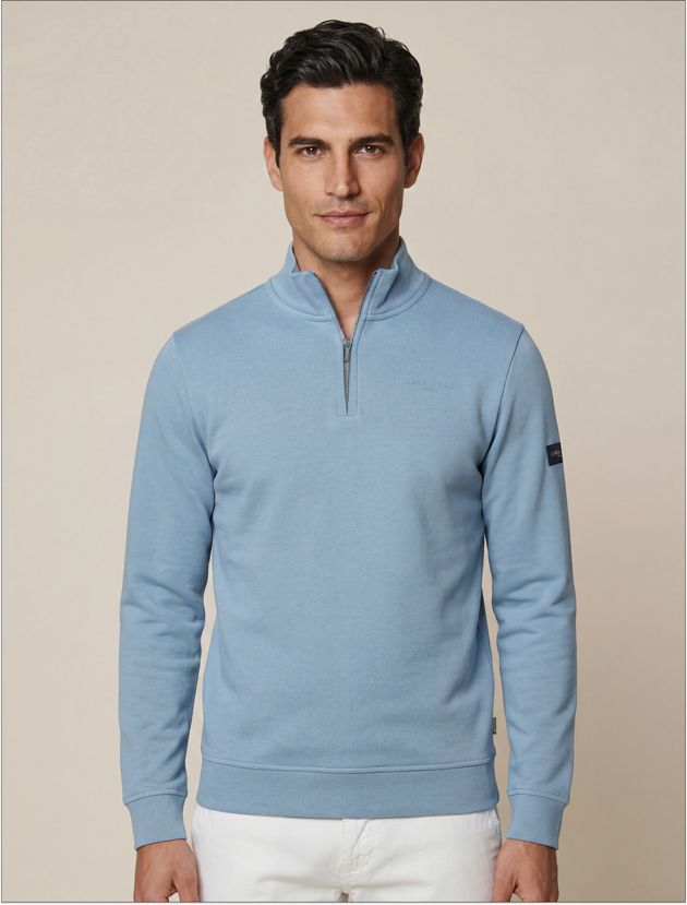 Diagono Half Zip Sweater