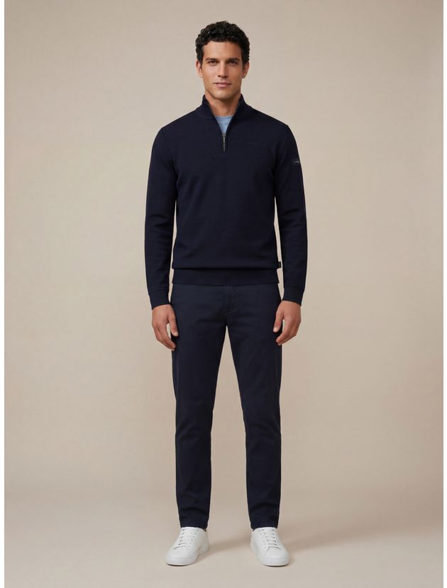 Diagono Half Zip Sweater