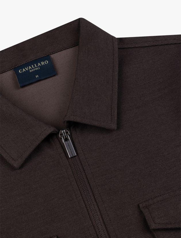 Zeradino Melange Overshirt