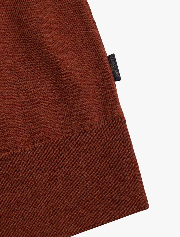 Merino Half Zip Trui