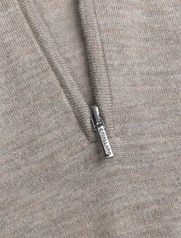 Merino Half Zip Trui