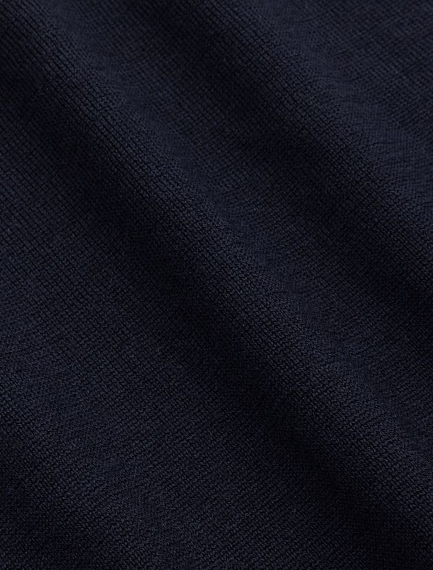 Merino Zip Poloshirt