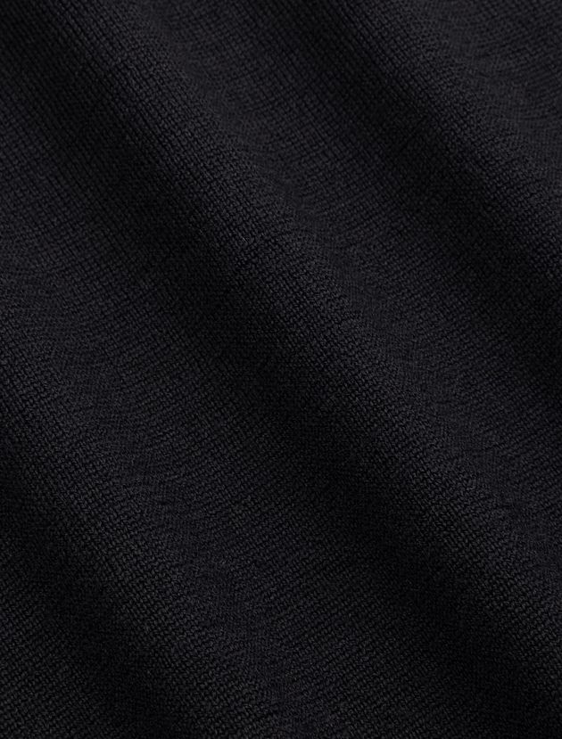 Merino Zip Poloshirt