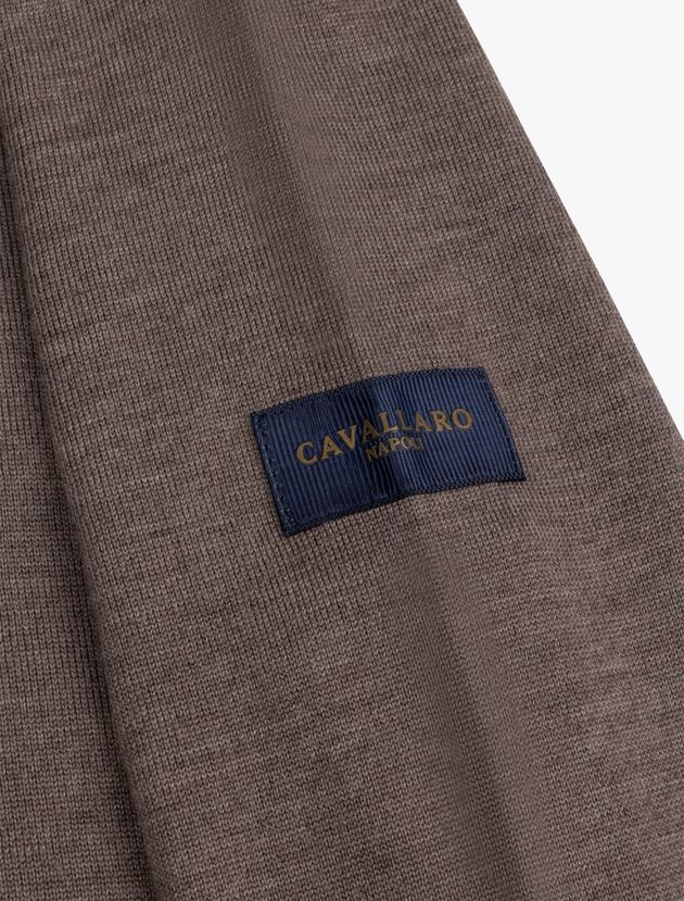 Merino Half Zip Trui